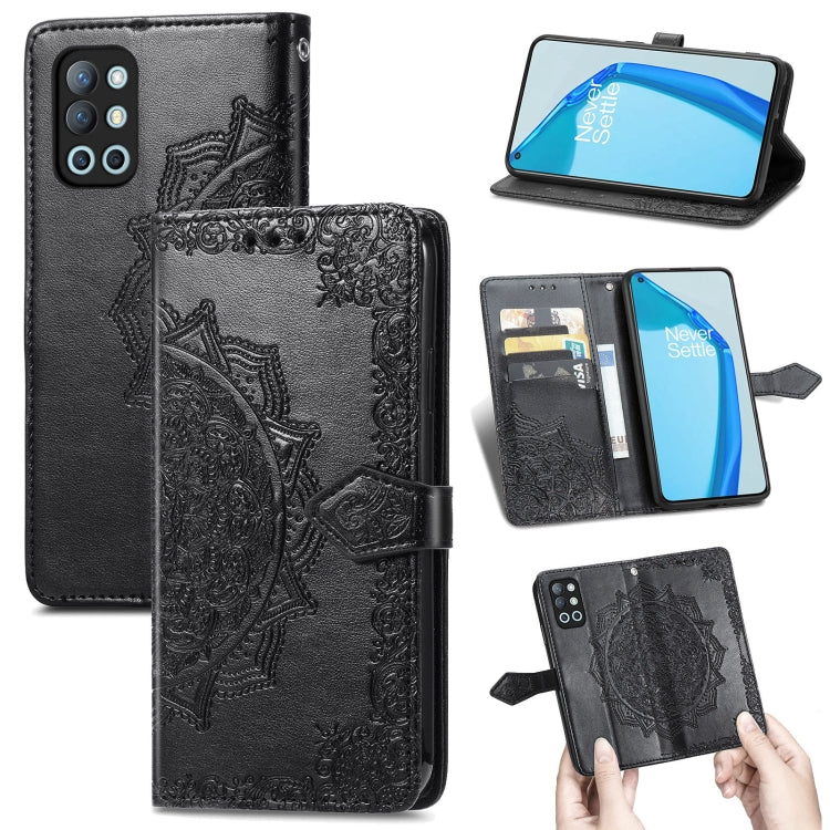 Mandala Flower Embossed Horizontal Flip Leather Case with Holder & Three Card Slots & Wallet & Lanyard, For OPPO Reno6 5G, For OPPO Reno6 Pro+ 5G, For OPPO Reno6 Pro 5G, For OPPO Realme 8 5G, For Blackview A80 Pro, For OnePlus Nord CE 5G               ...