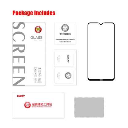 2 PCS ENKAY Hat-Prince Full Glue 0.26mm 9H 2.5D Tempered Glass Screen Protector Full Coverage Film, For Xiaomi Redmi Note 8 2021, For Samsung Galaxy A22 4G(2 PCS), For Honor 50 SE (2 PCS), For Samsung Galaxy A22 5G(2 PCS), For Samsung Galaxy F22(2 PCS)...