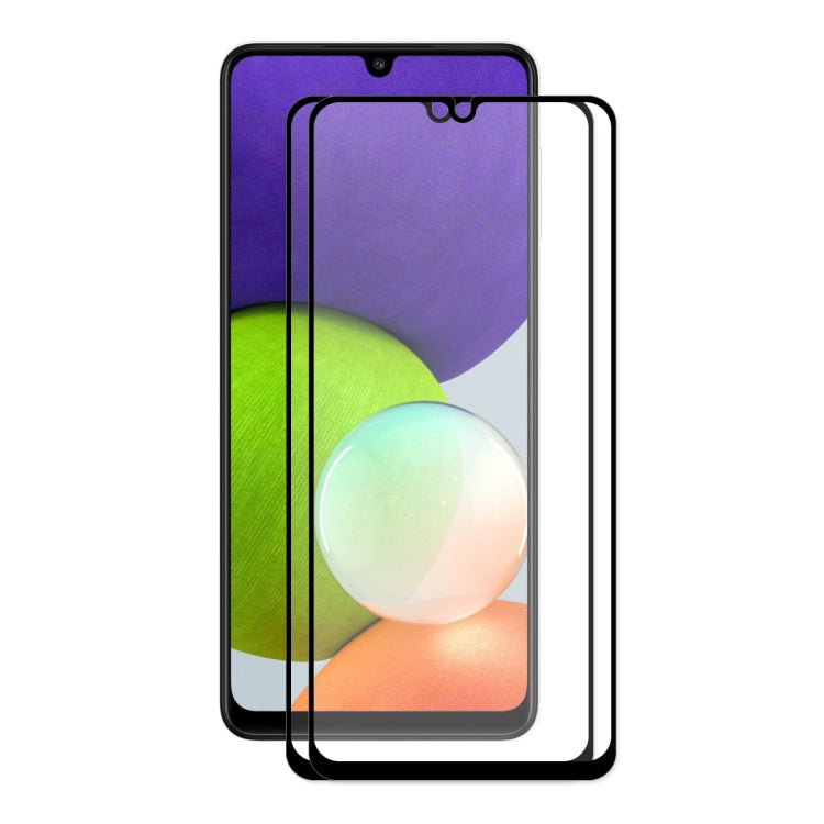2 PCS ENKAY Hat-Prince Full Glue 0.26mm 9H 2.5D Tempered Glass Screen Protector Full Coverage Film, For Xiaomi Redmi Note 8 2021, For Samsung Galaxy A22 4G(2 PCS), For Honor 50 SE (2 PCS), For Samsung Galaxy A22 5G(2 PCS), For Samsung Galaxy F22(2 PCS)...