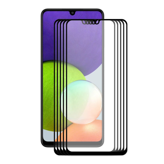 5 PCS ENKAY Hat-Prince Full Glue 0.26mm 9H 2.5D Tempered Glass Screen Protector Full Coverage Film, For Samsung Galaxy A22 4G(5 PCS), For Samsung Galaxy A22 5G(5 PCS), For Samsung Galaxy F22(5 PCS), For Honor 50 SE (5 PCS)                              ...