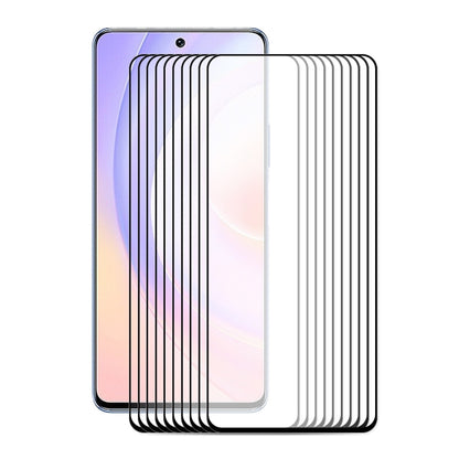 10 PCS ENKAY Hat-Prince Full Glue 0.26mm 9H 2.5D Tempered Glass Screen Protector Full Coverage Film, For Samsung Galaxy A22 4G, For Samsung Galaxy A22 5G, For Samsung Galaxy F22 / M22, For Samsung Galaxy F52 5G /G62 /M62, For Honor 50 SE (10 PCS)      ...