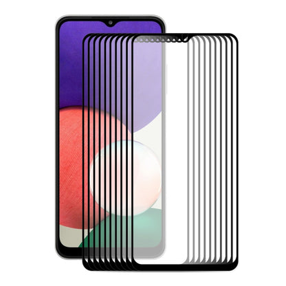 10 PCS ENKAY Hat-Prince Full Glue 0.26mm 9H 2.5D Tempered Glass Screen Protector Full Coverage Film, For Samsung Galaxy A22 4G, For Samsung Galaxy A22 5G, For Samsung Galaxy F22 / M22, For Honor 50 SE (10 PCS), For Samsung Galaxy F52 5G /G62 /M62      ...
