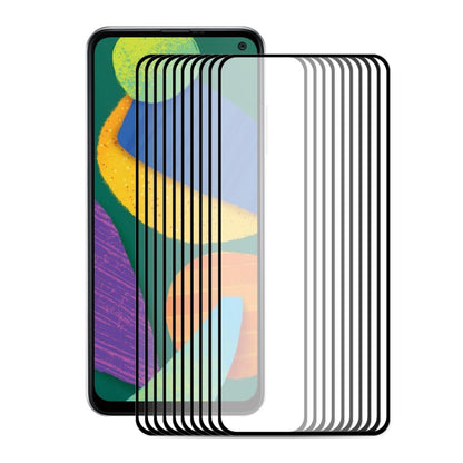 10 PCS ENKAY Hat-Prince Full Glue 0.26mm 9H 2.5D Tempered Glass Screen Protector Full Coverage Film, For Samsung Galaxy A22 4G, For Samsung Galaxy A22 5G, For Samsung Galaxy F22 / M22, For Honor 50 SE (10 PCS), For Samsung Galaxy F52 5G /G62 /M62      ...