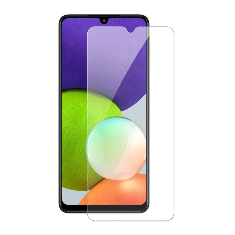 ENKAY Hat-Prince 0.26mm 9H 2.5D Curved Edge Tempered Glass Screen Protector, For Samsung Galaxy A22(1 PC), For Samsung Galaxy A22 5G(1 PC), For Samsung Galaxy F12(1 PC), For Samsung Galaxy F22(1 PC), For Samsung Galaxy F52 5G(1 PC)