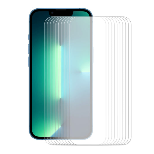 10 PIÈCES ENKAY Hat-Prince 0.26mm 9H 2.5D Protecteur d'écran en Verre Trempé à Bords Courbés, Pour iPhone 13 mini, Pour iPhone 13 / 13 Pro, Pour iPhone 13 Pro Max