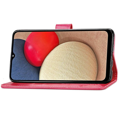 Four-leaf Clasp Embossed Buckle Mobile Phone Protection Leather Case with Lanyard & Card Slot & Wallet & Bracket Function, For Samsung Galaxy A03s 164mm, For Samsung Galaxy A82 5G, For Samsung Galaxy M32, For UMIDIGI A9, For TCL 20 S, For Nokia 1.4    ...