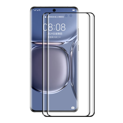 2PCS ENKAY Hat-Prince 3D Curved Explosion-proof Full Coverage Film Heat Bending Tempered Glass Protector, For Honor 50 Pro(2 PCS), For Honor 50(2 PCS), For Huawei P50 Pro(2 PCS)