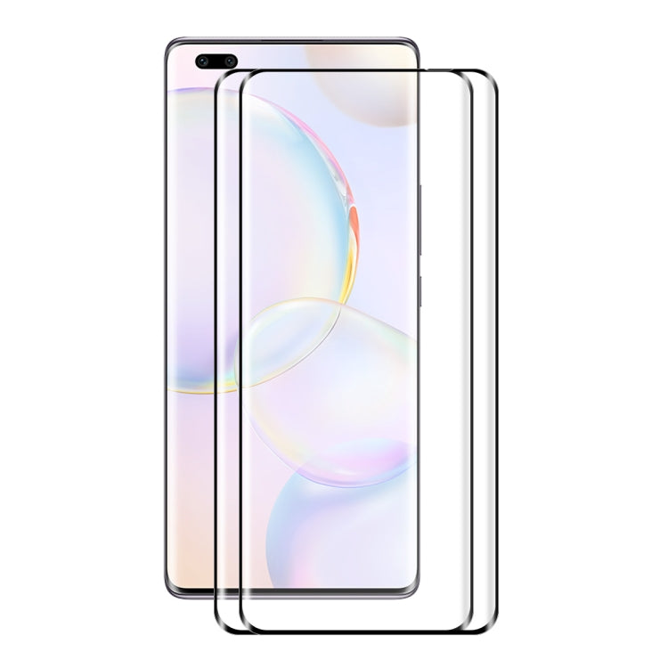 2PCS ENKAY Hat-Prince 3D Curved Explosion-proof Full Coverage Film Heat Bending Tempered Glass Protector, For Honor 50 Pro(2 PCS), For Honor 50(2 PCS), For Huawei P50 Pro(2 PCS)