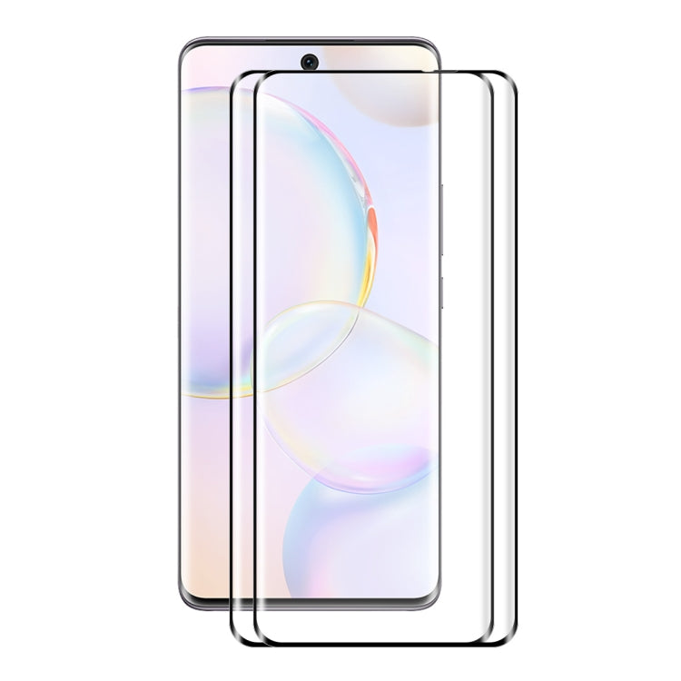 2PCS ENKAY Hat-Prince 3D Curved Explosion-proof Full Coverage Film Heat Bending Tempered Glass Protector, For Honor 50 Pro(2 PCS), For Honor 50(2 PCS), For Huawei P50 Pro(2 PCS)