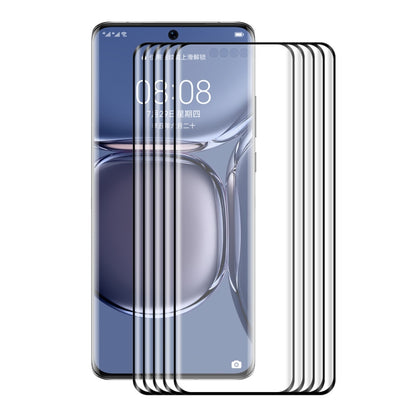 5 PCS ENKAY Hat-Prince 3D Curved Explosion-proof Full Coverage Film Heat Bending Tempered Glass Protector, For Huawei P50 Pro(5 PCS), For Honor 50 Pro(5 PCS), For Honor 50(5 PCS)