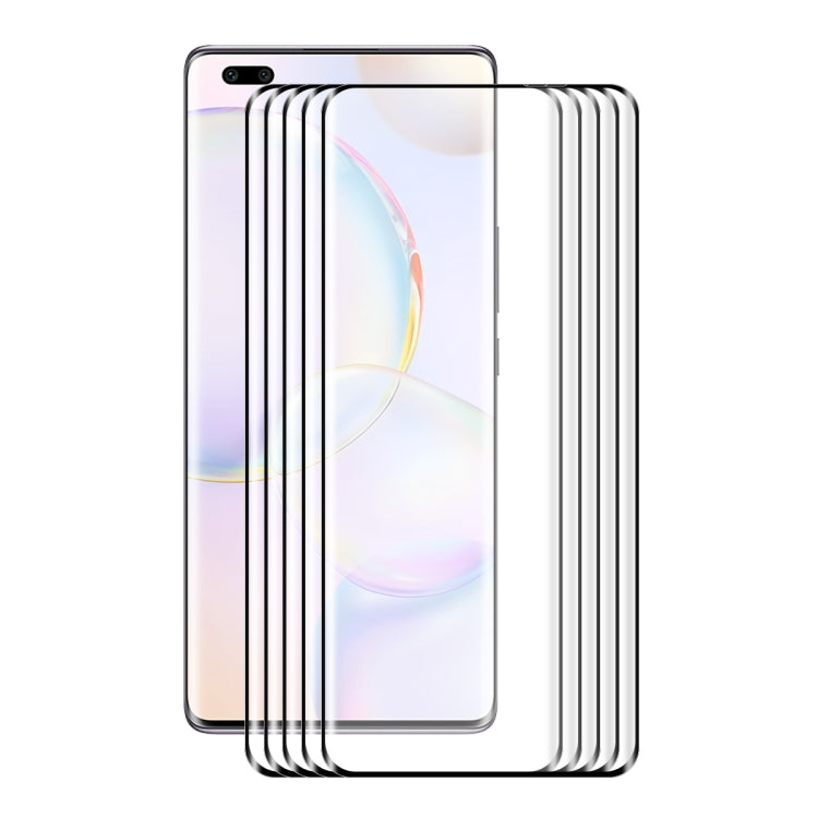 5 PCS ENKAY Hat-Prince 3D Curved Explosion-proof Full Coverage Film Heat Bending Tempered Glass Protector, For Huawei P50 Pro(5 PCS), For Honor 50 Pro(5 PCS), For Honor 50(5 PCS)