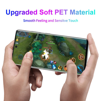 5 PCS ENKAY Hat-Prince 3D Curved Full Coverage PET Hot Bending HD Screen Protector Soft Film Support Fingerprint Unlock, For Huawei P50 Pro, For Honor 50 Pro, For Honor 50