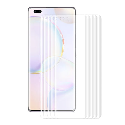 5 PCS ENKAY Hat-Prince 3D Curved Full Coverage PET Hot Bending HD Screen Protector Soft Film Support Fingerprint Unlock, For Huawei P50 Pro, For Honor 50 Pro, For Honor 50