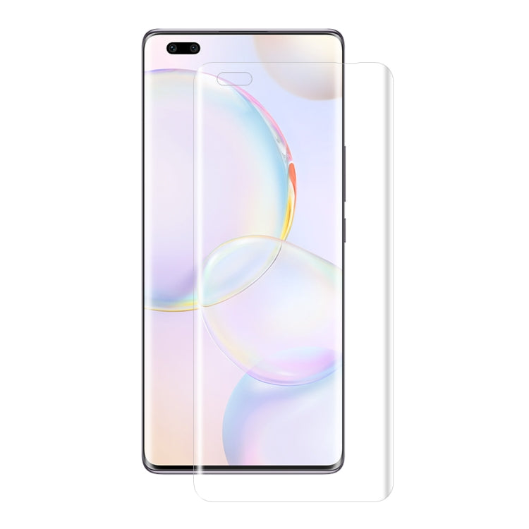 ENKAY Hat-Prince 3D Curved Full Coverage PET Hot Bending HD Screen Protector Soft Film Support Fingerprint Unlock, For Huawei P50 Pro, For Honor 50 Pro, For Honor 50