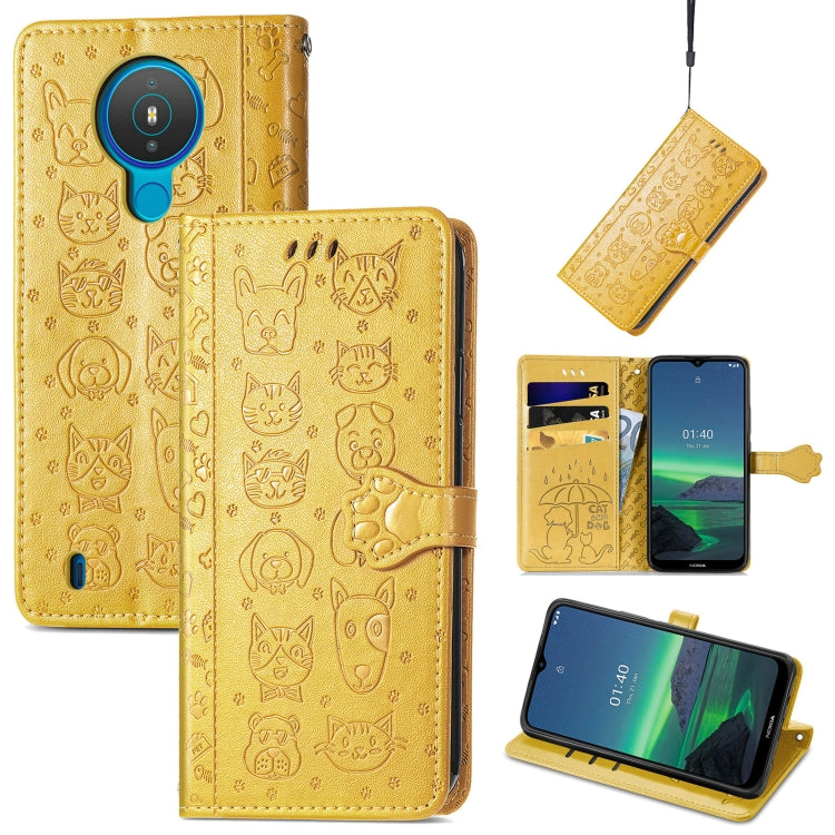Cute Cat and Dog Embossed Horizontal Flip Leather Case with Holder & Card Slots & Wallet & Lanyard, For Gaxlay M32, For Galaxy  A82 5G, For Galaxy A22 4G, For Samsung Gaxlay M32, For Galaxy A12, For Samsung Galaxy  A82 5G, For Samsung Galaxy A03s 164mm...