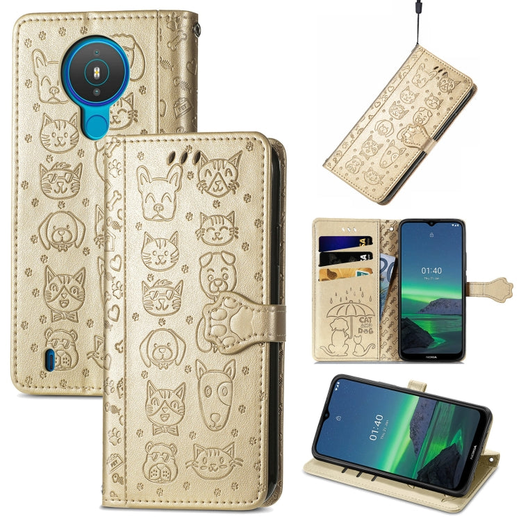 Cute Cat and Dog Embossed Horizontal Flip Leather Case with Holder & Card Slots & Wallet & Lanyard, For Gaxlay M32, For Galaxy  A82 5G, For Galaxy A22 4G, For Samsung Gaxlay M32, For Galaxy A12, For Samsung Galaxy  A82 5G, For Samsung Galaxy A03s 164mm...