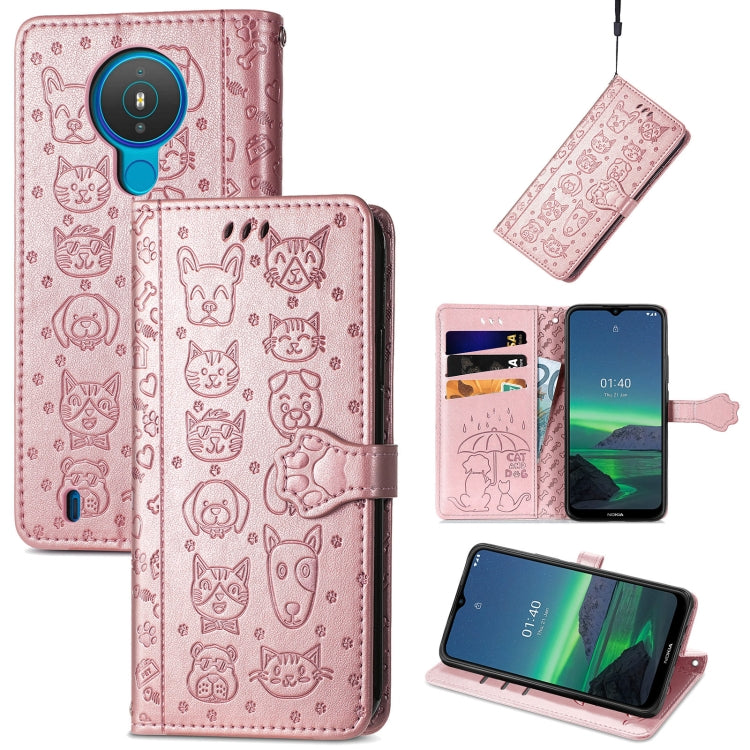 Cute Cat and Dog Embossed Horizontal Flip Leather Case with Holder & Card Slots & Wallet & Lanyard, For Gaxlay M32, For Galaxy  A82 5G, For Galaxy A22 4G, For Samsung Gaxlay M32, For Galaxy A12, For Samsung Galaxy  A82 5G, For Samsung Galaxy A03s 164mm...