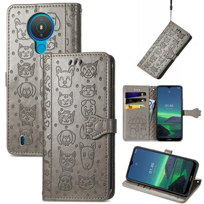 Cute Cat and Dog Embossed Horizontal Flip Leather Case with Holder & Card Slots & Wallet & Lanyard, For Gaxlay M32, For Galaxy  A82 5G, For Galaxy A22 4G, For Samsung Gaxlay M32, For Galaxy A12, For Samsung Galaxy  A82 5G, For Samsung Galaxy A03s 164mm...