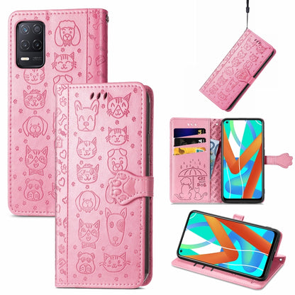 Cute Cat and Dog Embossed Horizontal Flip Leather Case with Holder & Card Slots & Wallet & Lanyard, For Gaxlay M32, For Galaxy  A82 5G, For Galaxy A22 4G, For Samsung Gaxlay M32, For Galaxy A12, For Samsung Galaxy  A82 5G, For Samsung Galaxy A03s 164mm...