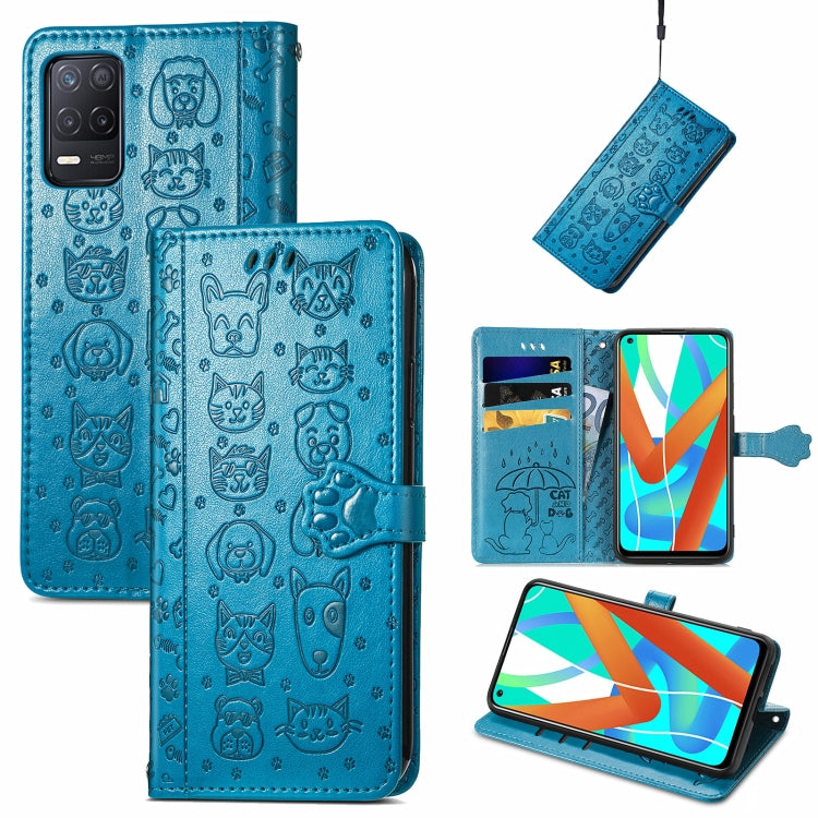 Cute Cat and Dog Embossed Horizontal Flip Leather Case with Holder & Card Slots & Wallet & Lanyard, For Gaxlay M32, For Galaxy  A82 5G, For Galaxy A22 4G, For Samsung Gaxlay M32, For Galaxy A12, For Samsung Galaxy  A82 5G, For Samsung Galaxy A03s 164mm...