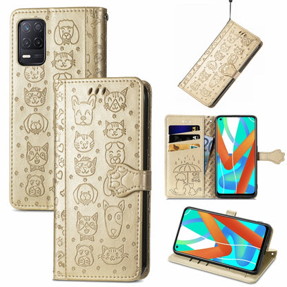 Cute Cat and Dog Embossed Horizontal Flip Leather Case with Holder & Card Slots & Wallet & Lanyard, For Gaxlay M32, For Galaxy  A82 5G, For Galaxy A22 4G, For Samsung Gaxlay M32, For Galaxy A12, For Samsung Galaxy  A82 5G, For Samsung Galaxy A03s 164mm...
