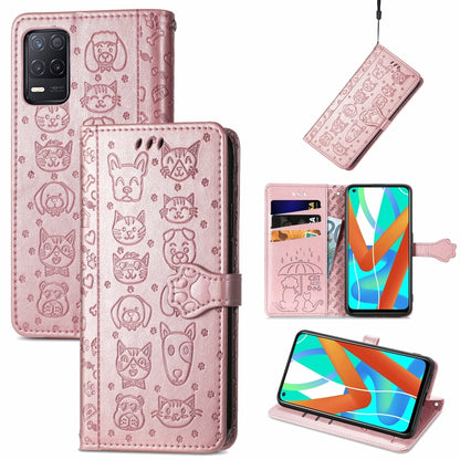 Cute Cat and Dog Embossed Horizontal Flip Leather Case with Holder & Card Slots & Wallet & Lanyard, For Gaxlay M32, For Galaxy  A82 5G, For Galaxy A22 4G, For Samsung Gaxlay M32, For Galaxy A12, For Samsung Galaxy  A82 5G, For Samsung Galaxy A03s 164mm...