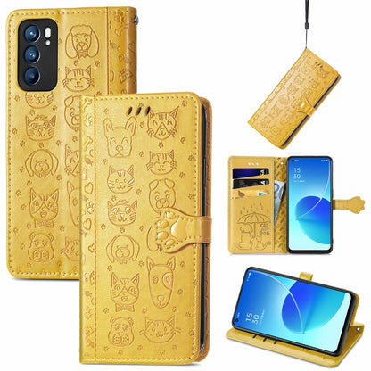 Cute Cat and Dog Embossed Horizontal Flip Leather Case with Holder & Card Slots & Wallet & Lanyard, For Gaxlay M32, For Galaxy  A82 5G, For Galaxy A22 4G, For Samsung Gaxlay M32, For Galaxy A12, For Samsung Galaxy  A82 5G, For Samsung Galaxy A03s 164mm...