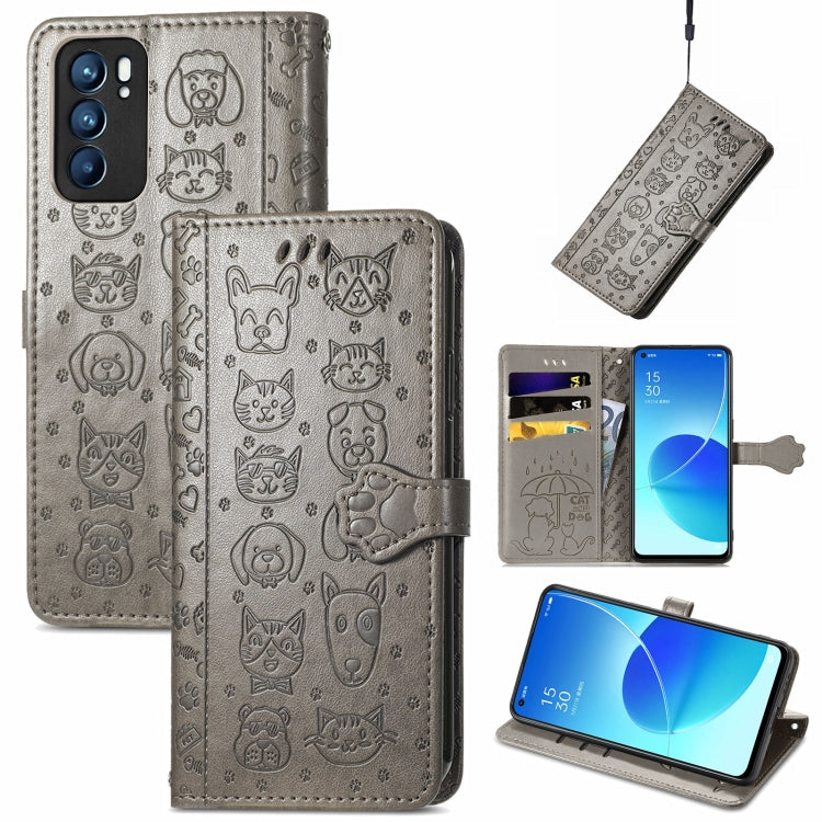 Cute Cat and Dog Embossed Horizontal Flip Leather Case with Holder & Card Slots & Wallet & Lanyard, For Gaxlay M32, For Galaxy  A82 5G, For Galaxy A22 4G, For Samsung Gaxlay M32, For Galaxy A12, For Samsung Galaxy  A82 5G, For Samsung Galaxy A03s 164mm...