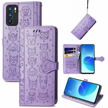 Cute Cat and Dog Embossed Horizontal Flip Leather Case with Holder & Card Slots & Wallet & Lanyard, For Gaxlay M32, For Galaxy  A82 5G, For Galaxy A22 4G, For Samsung Gaxlay M32, For Galaxy A12, For Samsung Galaxy  A82 5G, For Samsung Galaxy A03s 164mm...