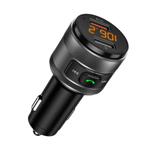 Transmetteur FM sans fil C57 QC3.0 Chargeur de voiture rapide Bluetooth 5.0 Modulateur de voiture mains libres Lecteur MP3 USB, C57