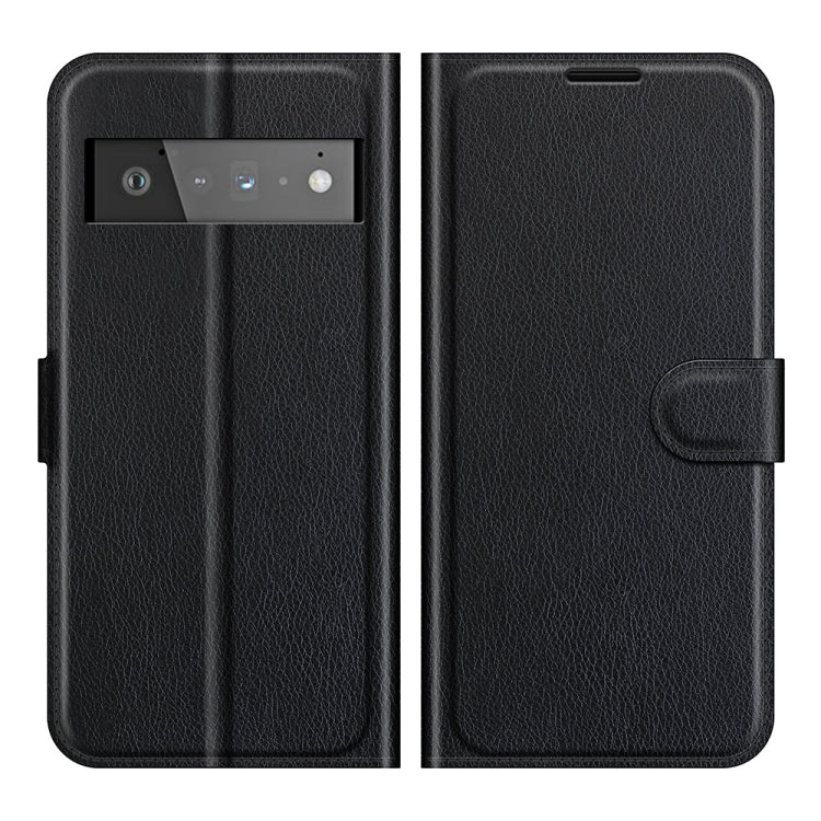 For Google Pixel 6 Pro Litchi Texture Horizontal Flip Protective Case with Holder & Card Slots & Wallet, For Google Pixel 6 Pro