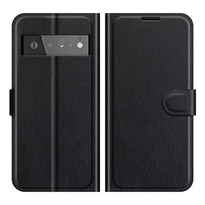 For Google Pixel 6 Pro Litchi Texture Horizontal Flip Protective Case with Holder & Card Slots & Wallet, For Google Pixel 6 Pro