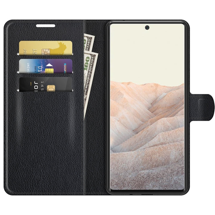 For Google Pixel 6 Pro Litchi Texture Horizontal Flip Protective Case with Holder & Card Slots & Wallet, For Google Pixel 6 Pro