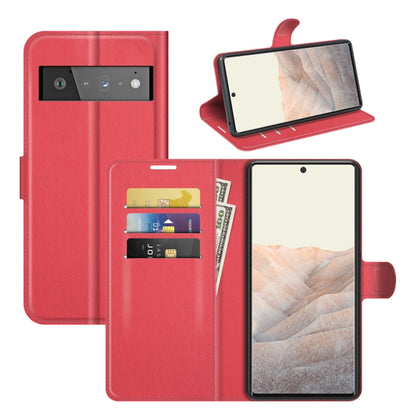 For Google Pixel 6 Pro Litchi Texture Horizontal Flip Protective Case with Holder & Card Slots & Wallet, For Google Pixel 6 Pro