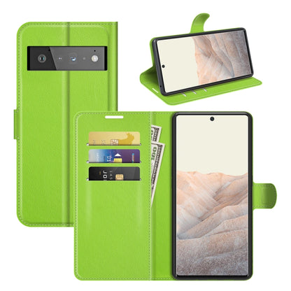 For Google Pixel 6 Pro Litchi Texture Horizontal Flip Protective Case with Holder & Card Slots & Wallet, For Google Pixel 6 Pro