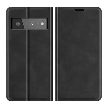 For Google Pixel 6 Pro Retro-skin Business Magnetic Suction Leather Case with Holder & Card Slots & Wallet, For Google Pixel 6 Pro
