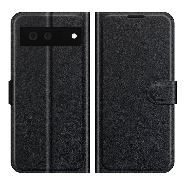 For Google Pixel 6 Litchi Texture Horizontal Flip Protective Case with Holder & Card Slots & Wallet, For Google Pixel 6