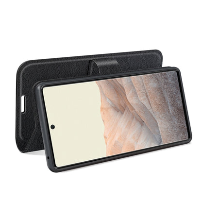For Google Pixel 6 Litchi Texture Horizontal Flip Protective Case with Holder & Card Slots & Wallet, For Google Pixel 6