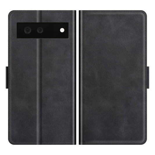 For Google Pixel 6 Dual-side Magnetic Buckle Horizontal Flip Leather Case with Holder & Card Slots & Wallet