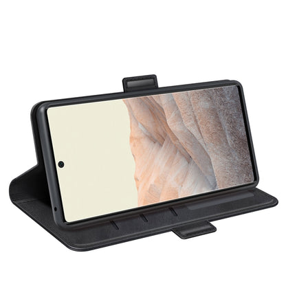 For Google Pixel 6 Dual-side Magnetic Buckle Horizontal Flip Leather Case with Holder & Card Slots & Wallet
