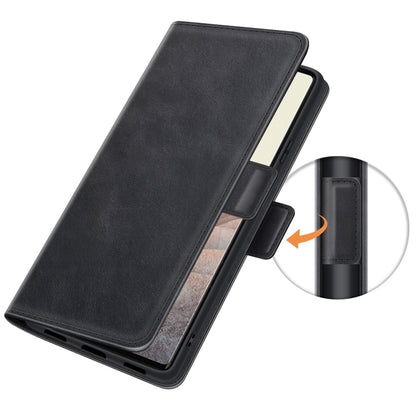 For Google Pixel 6 Dual-side Magnetic Buckle Horizontal Flip Leather Case with Holder & Card Slots & Wallet