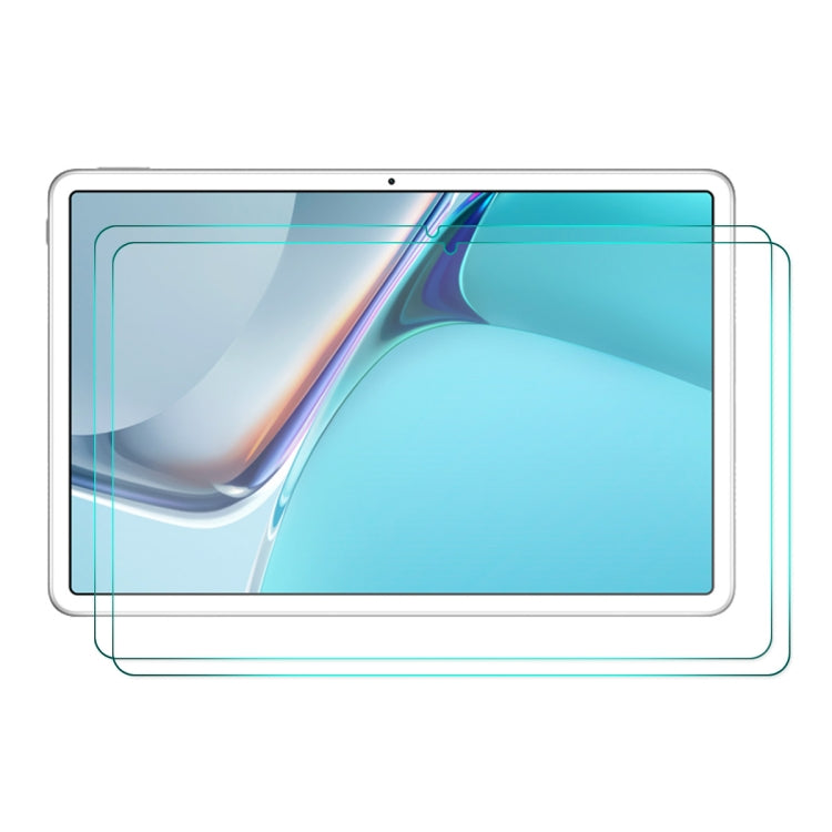 For Huawei MatePad 11 2021 ENKAY Hat-Prince 0.33mm Explosion-proof Tempered Glass Protector Anti-Scratch Film, 1 PCS, 2 PCS