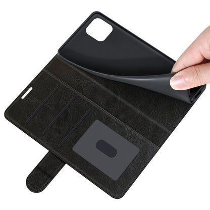 For OPPO Realme C11 2021 R64 Texture Single Horizontal Flip Protective Case with Holder & Card Slots & Wallet& Photo Frame