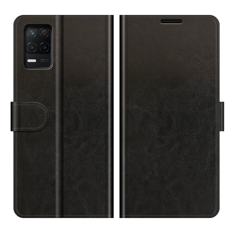 For OPPO Realme V13 5G / Realme 8 5G / Q3i 5G / Q3 5G R64 Texture Single Horizontal Flip Protective Case with Holder & Card Slots & Wallet& Photo Frame