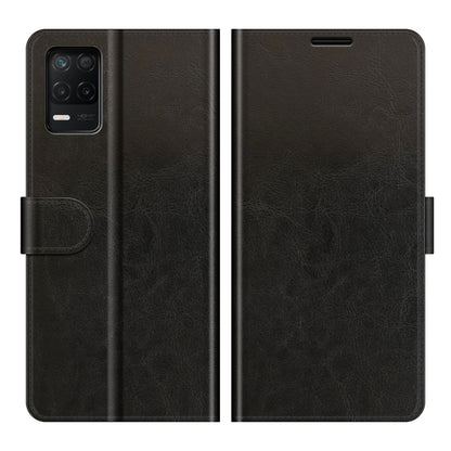 For OPPO Realme V13 5G / Realme 8 5G / Q3i 5G / Q3 5G R64 Texture Single Horizontal Flip Protective Case with Holder & Card Slots & Wallet& Photo Frame