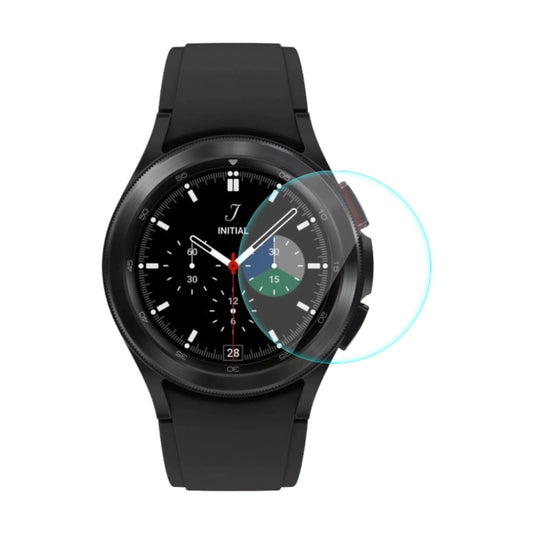 Pour Samsung Galaxy Watch4 Classic 46mm Film de protection d'écran en verre trempé ENKAY Hat-Prince 0.2mm 9H 2.15D à bords incurvés, 1 pièce, 2 pièces, 5 pièces, 10 pièces