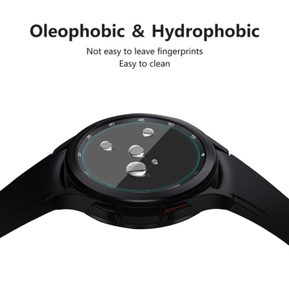 For Samsung Galaxy Watch4 Classic 46mm ENKAY Hat-Prince 0.2mm 9H 2.15D Curved Edge Tempered Glass Screen Protector Watch Film, 1 PCS, 2 PCS, 5 PCS, 10 PCS