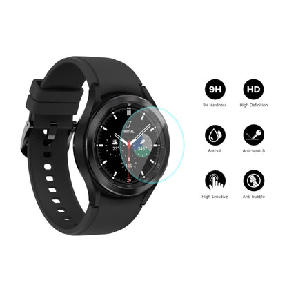 For Samsung Galaxy Watch4 Classic 42mm ENKAY Hat-Prince 0.2mm 9H 2.15D Curved Edge Tempered Glass Screen Protector Watch Film, 1 PCS, 2 PCS, 5 PCS, 10 PCS