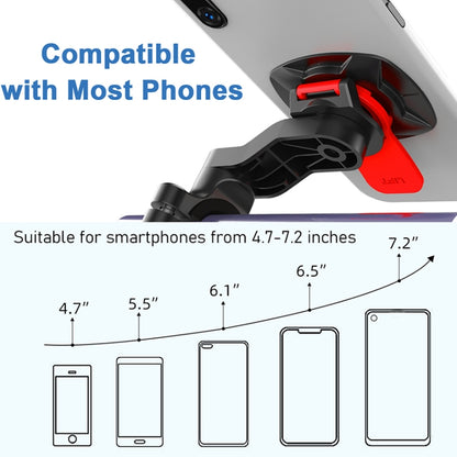 HL-143A Mountain Bike Bicycle Motorcycle Adjustable Handlebar Navigation Phone Holder Mount, HL-143A Bicycle Motorcycle Holder