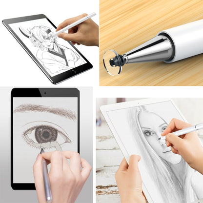 AT-26 2 in 1 Mobile Phone Touch Screen Capacitive Pen Writing Pen with 1 Pen Tip, AT-26